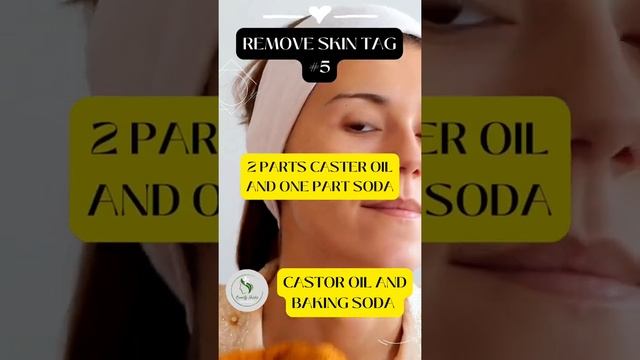 Removing skin tag with Castor oil and baking soda смотреть онлайн