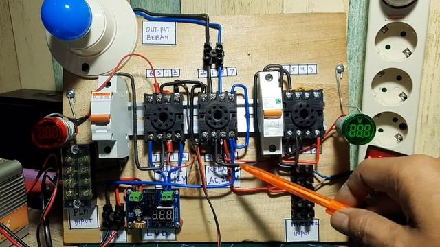 Automatic transfer switch (ats) prioritas LVD dan Timer H3cr-a8 untuk PLTS смотреть онлайн