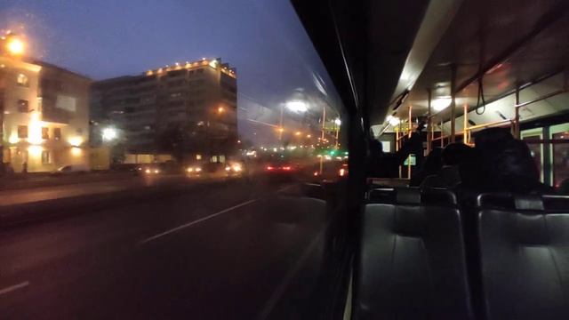 Минск.Поездка в троллейбусе БКМ-221,борт.2426,марш.5 (04.12.2020) смотреть онлайн