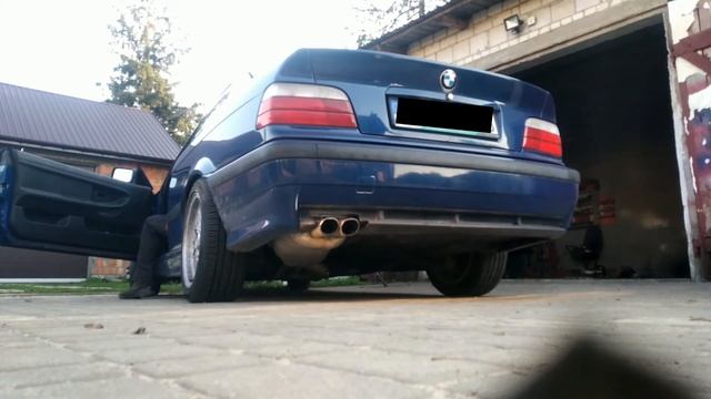 BMW m52 sztrzały z wydechu смотреть онлайн