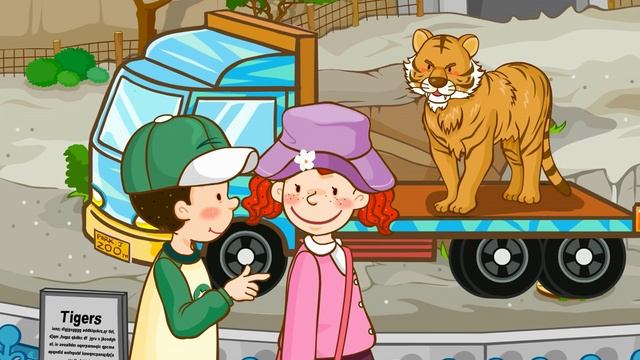 There Are Three Snakes Learn English for Kids Song смотреть онлайн