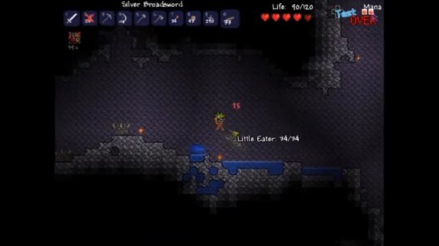 Test Over - Terraria - Episode 11 - Il était une taverne... Heu caverne ! смотреть онлайн