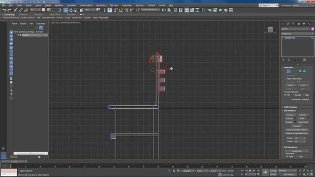 52. Лекция 4.8 Использование модификатора на части модели смотреть онлайн