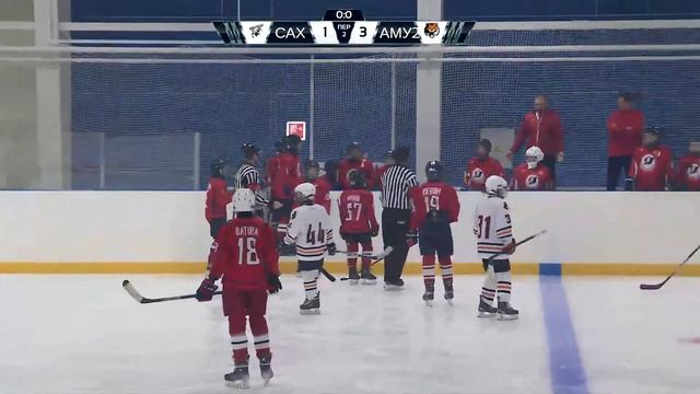 Хоккей, ДФО. "Сахалин" - "Амур-2". смотреть онлайн