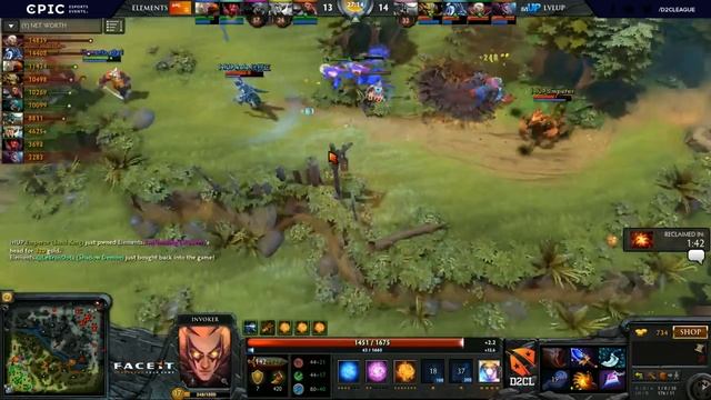 Elements Pro Gaming vs LEVEL UP - D2CL Season 8 - Dota Highlights смотреть онлайн