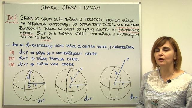 Sfera I Ravan - Matematika III
