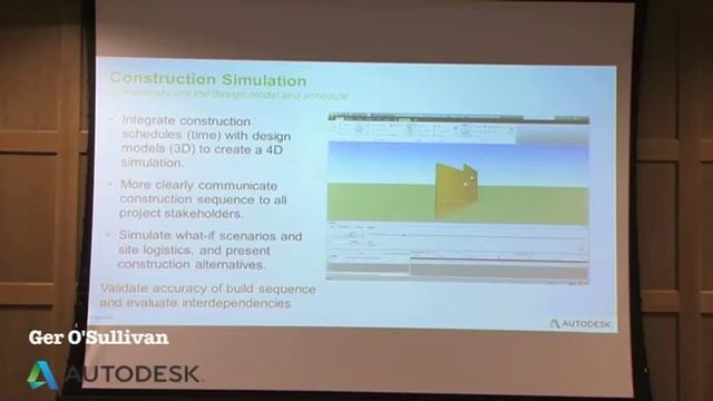Vendors Presentation : Autodesk, Ger O'Sullivan смотреть онлайн