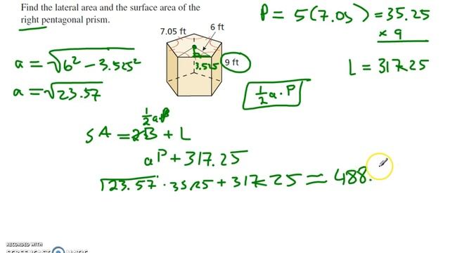 BIM Geometry 11-5 Surface area prism cylinder смотреть онлайн