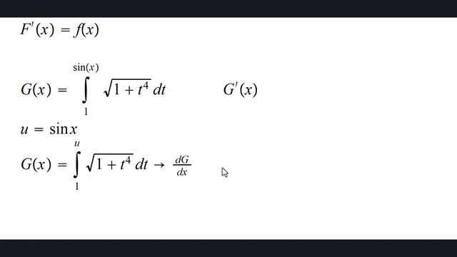 using Chain Rule with fundamental theorem of calculus смотреть онлайн
