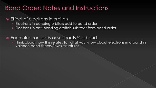 Chemical Bonding: Molecular Orbital Theory смотреть онлайн