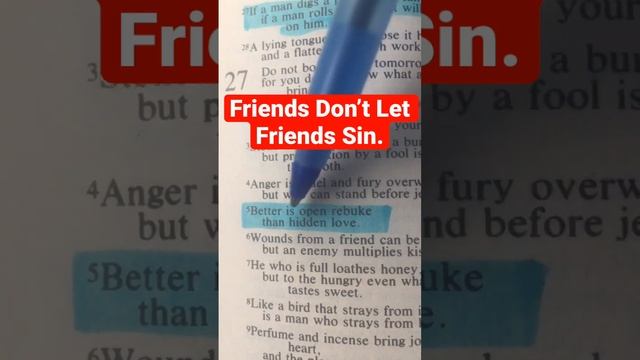 Tell Your #Friends Not To Sin. Speak #Truth To #Power . Proverbs 27:5 #israel #god смотреть онлайн