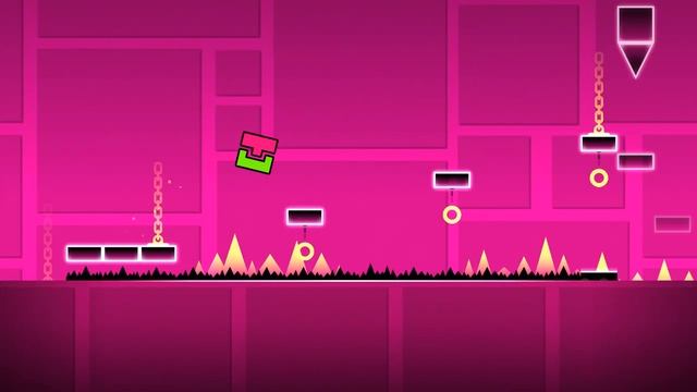 Играем в Geometry Dash смотреть онлайн