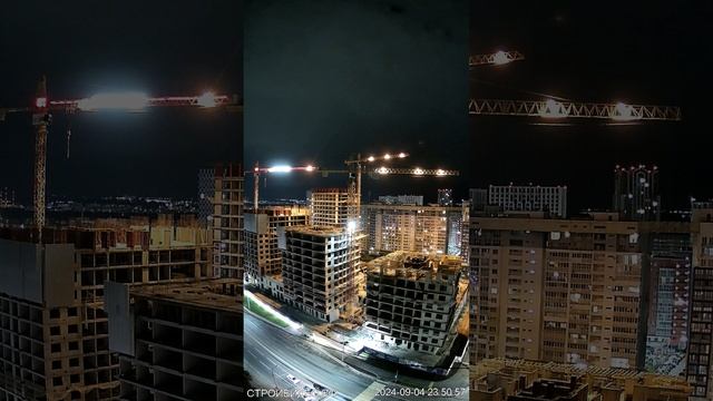 4G камера онлайн трансляци, вид на строительную площадку ЖК Аурум от ГК Стройтэк. смотреть онлайн