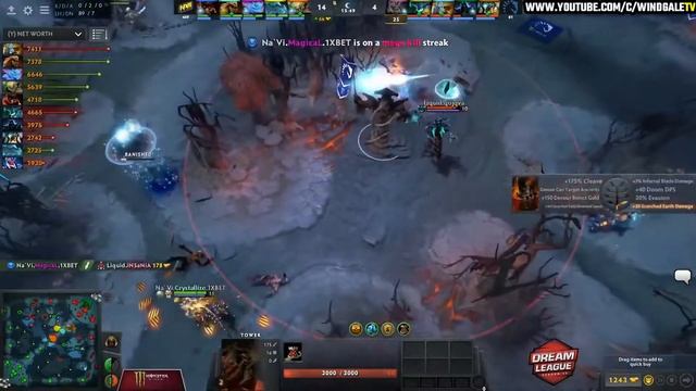 NATUS VINCERE VS TEAM LIQUID GAME 2 DreamLeague Season 13: The Leipzig Major смотреть онлайн