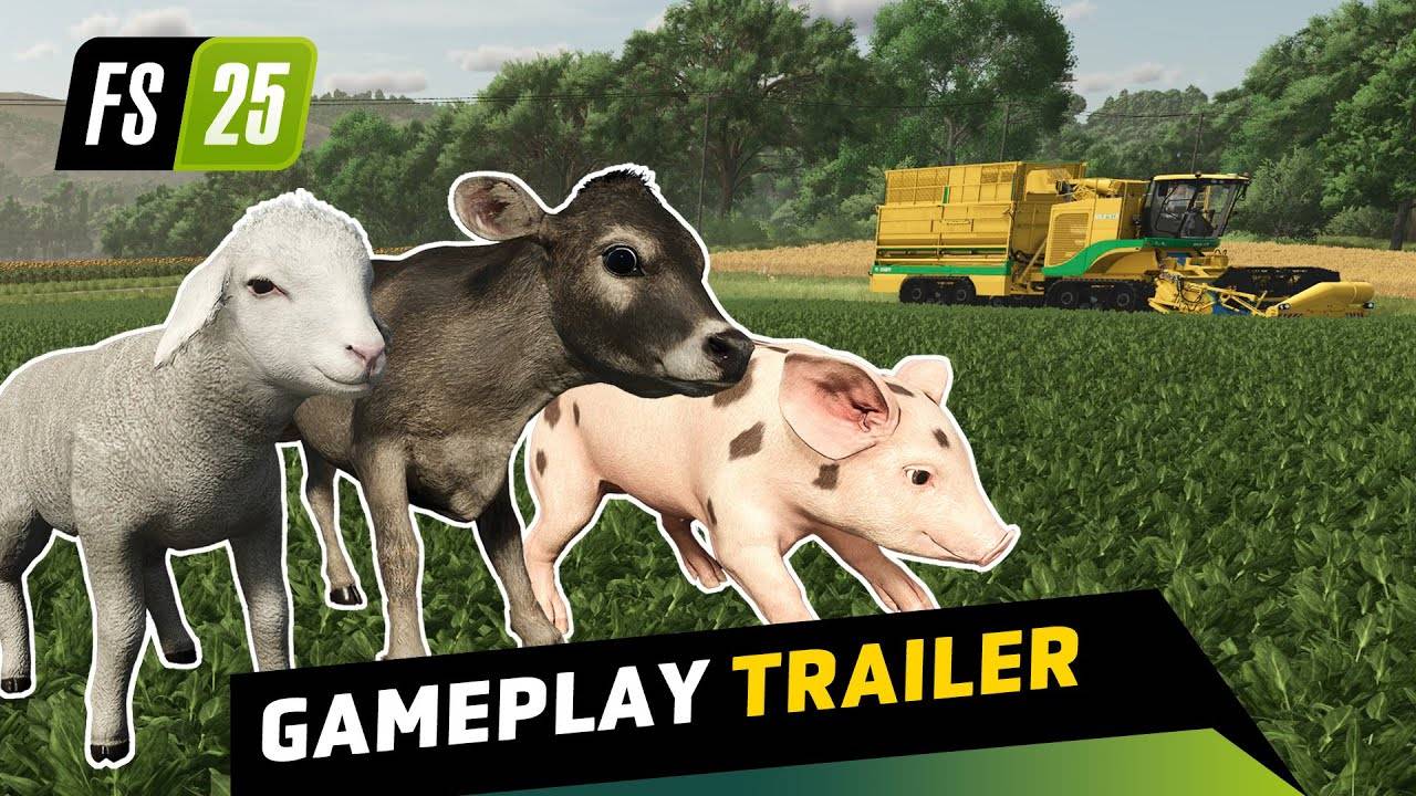 Farming Simulator 25 — Gameplay Trailer [4K] смотреть онлайн