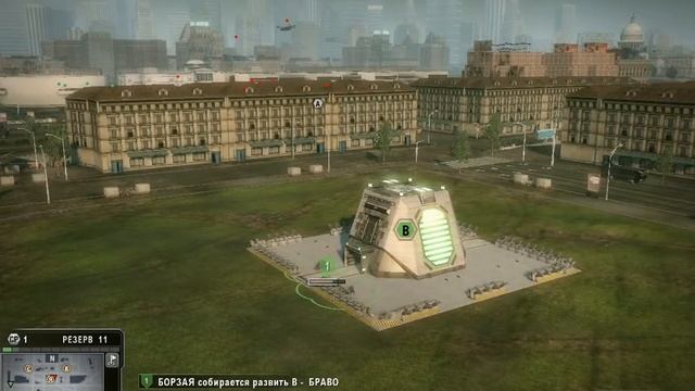Tom Clancy's EndWar Прохождение 19. Завоевание: Вашингтон, Колумбия. Миссия 1/3
