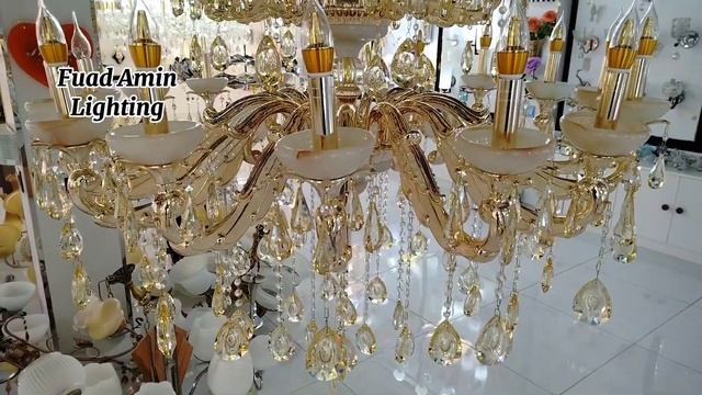 Amazing Chandelier | Dubai Light Market | Fuad Amin Lighting | Crystal Light смотреть онлайн