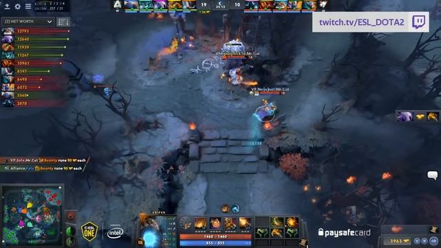 Gambit Catches TNC's Smoke Gank Attempt ESL One Hamburg 2019 - Dota 2 Twitch Highlights #59 смотреть онлайн