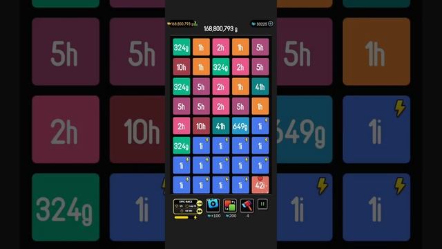 CHALLENGE MERGE OF THE DAY #2248 #2048 #combo #best #player #smart #puzzle #maths #mind смотреть онлайн