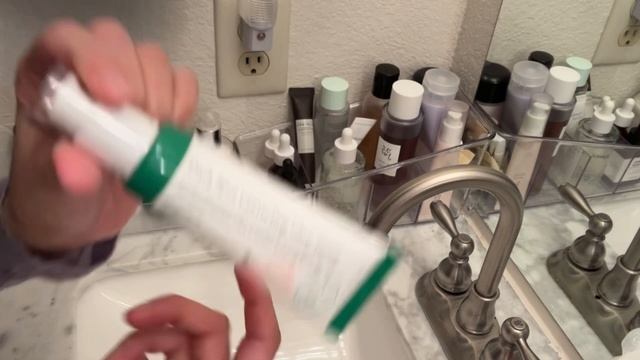 My Nighttime skincare routine for dry acne prone skin &allergic reaction😭 after using Anua cleanser смотреть онлайн