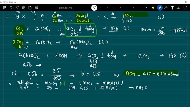 Thi vào 10 Chuyên Hóa | Hỗn hợp X gồm anken A ( CnH2n) và ankin B (CmH2m-2) Biết 0,5 mol hỗn hợp X смотреть онлайн