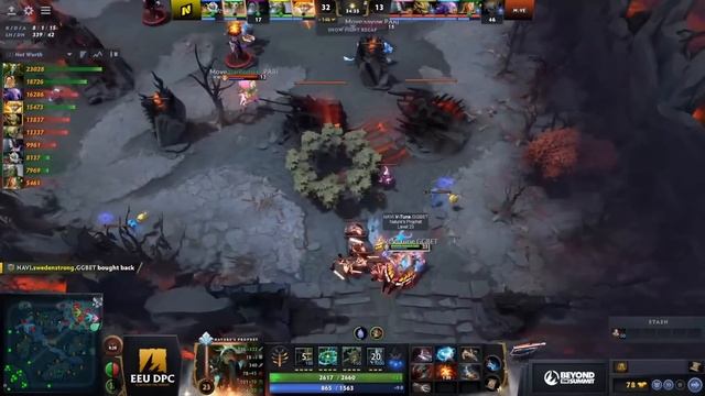 NAVI vs ONE MOVE - DPC EEU 2022 TOUR 3 DIVISION 1 DOTA 2 смотреть онлайн