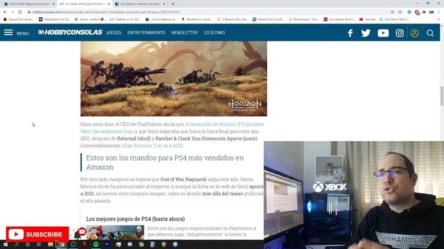 MÁS RETRASOS EN PS5 - GOD OF WAR Y HORIZON 2 FORBIDDEN WEST PODRÍAN RETRASARSE A 2022 xbox series смотреть онлайн