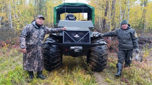 Перегон караката "Тундра 3" тест-драйв на 100 км по бездорожью.