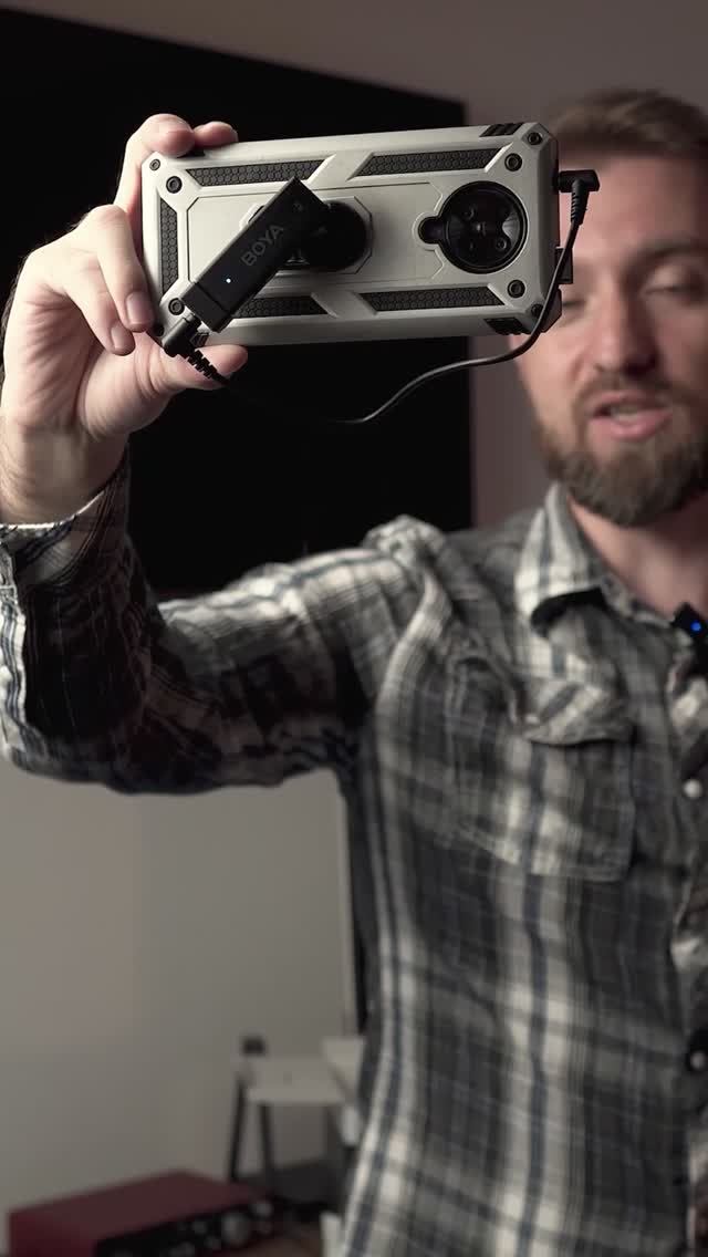 Шумоподавление в беспроводных микрофонах BOYA Omic-U для #android #микрофон смотреть онлайн