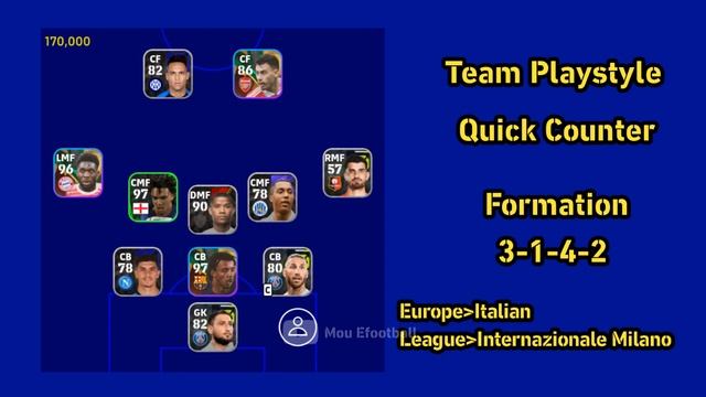 All Formations eFootball 2023 Mobile | Best Quick Counter Formation 🔥 смотреть онлайн