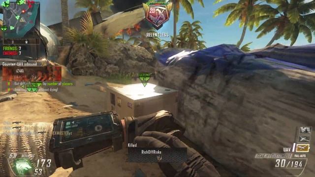 BO2 Plutonium - SCAR-H Nuclear on Cove (41 Gunstreak) смотреть онлайн