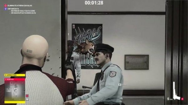 Hitman 2 - New York Test Run for a SASO Video - Master Difficulty