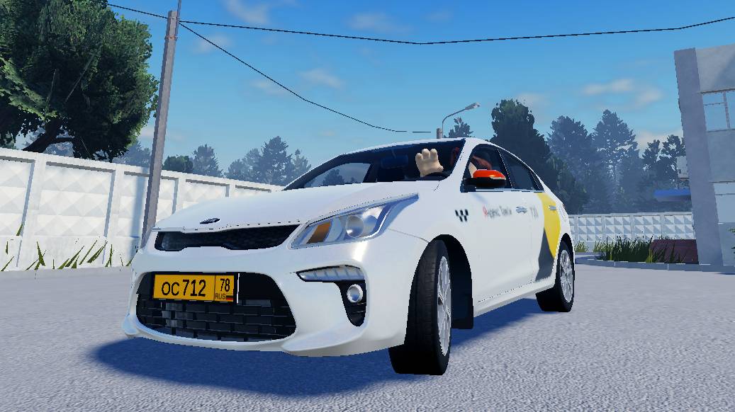 Работаю таксистом. Часть 1 В провинции роблокс