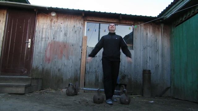 Подъём гири на Попа 32+16 смотреть онлайн
