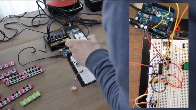 Beat clock (BPM / Pulse) multiplier using Arduino, Korg Volca and LittleBits смотреть онлайн