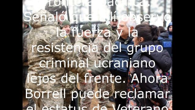 Visita de despedida de Borrell a Ucrania. смотреть онлайн