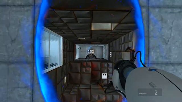 Portal:Prelude - Least portals Test Chamber 03/ Минимум порталов камера испытаний 03 смотреть онлайн