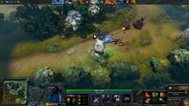ppd Night Stalker plays in Dota 2 смотреть онлайн