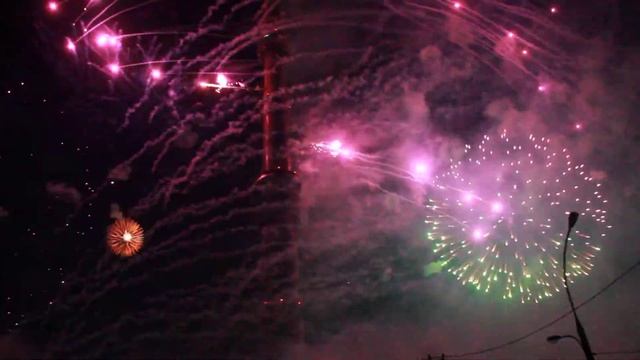 Круг света 2017. Салют на Останкинской башне. Часть 1 смотреть онлайн