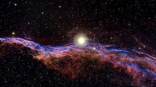 Supernova Explosion The Veil Nebula Science смотреть онлайн