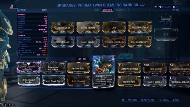 Prisma Twin Gremlins Build 2022 (Guide) - The Rapid Nailer (Warframe Gameplay) смотреть онлайн