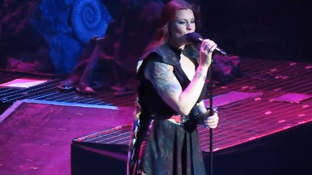 Nightwish live Moscow 2016 - Ever dream не плоский звук смотреть онлайн