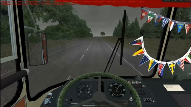 OMSI 2.Чистогорск-Жирово. Автобус ЛАЗ 699 Р