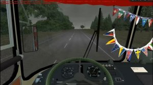 OMSI 2.Чистогорск-Жирово. Автобус ЛАЗ 699 Р