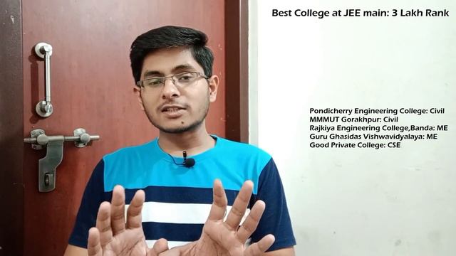Best Engineering College at 3 Lakh Rank in JEE Main | Kisse Rank Ke смотреть онлайн