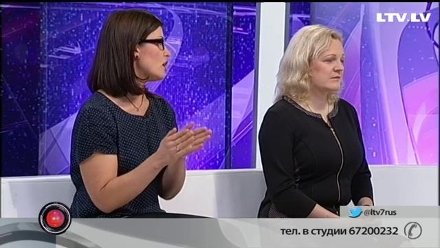 В студии Иева Малниеце и Иева Гринфелде смотреть онлайн