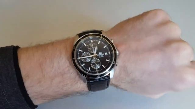 Обзор Casio Edifice EFR 526L 1A смотреть онлайн