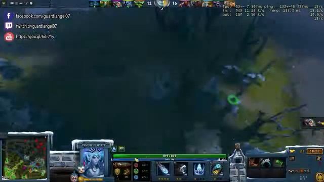 Dota 2 Vengeful Spirit Pub смотреть онлайн