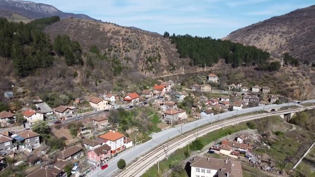 Село Елисейна от птичи поглед смотреть онлайн