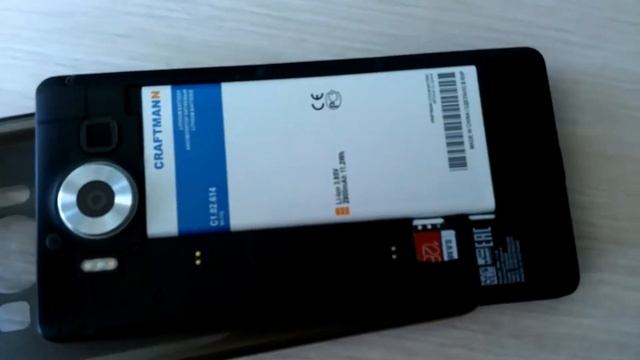 Тест батарейки Craftmann Lumia 950DS смотреть онлайн
